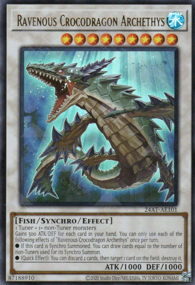 24AT-AE101 Ravenous Crocodragon Archethys (UR)