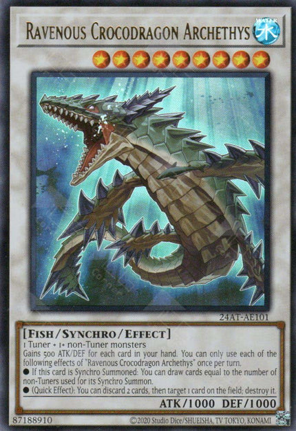 24AT-AE101 Ravenous Crocodragon Archethys (UR)