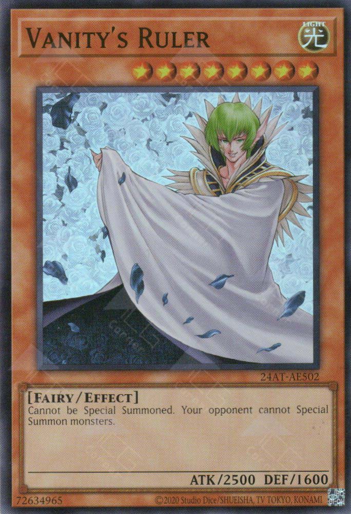 24AT-AE502 Vanity's Ruler (SR) – TCG Corner