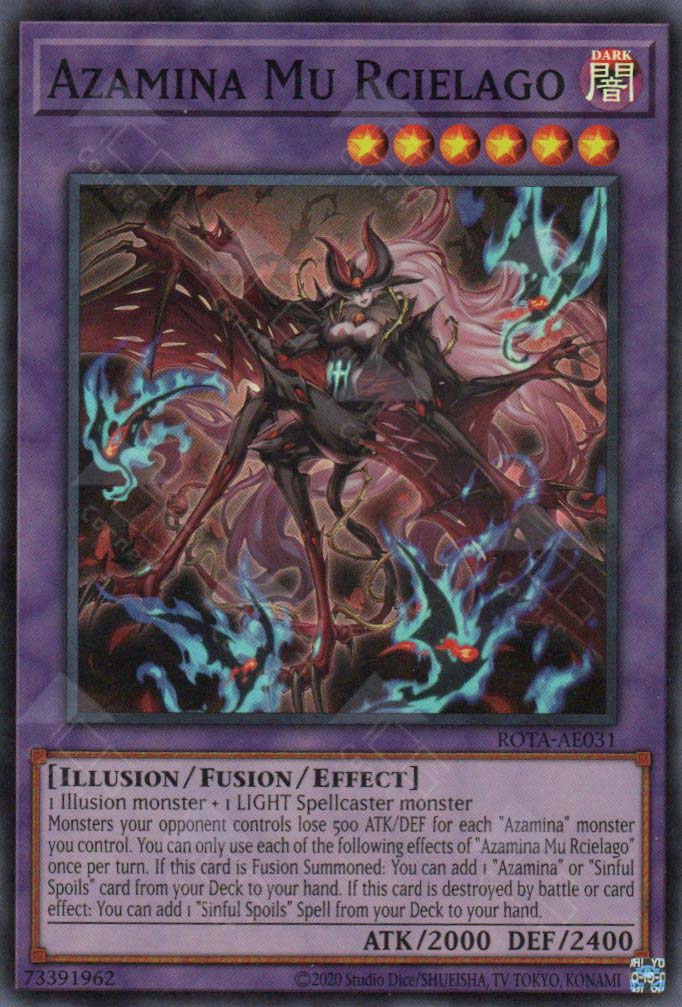 Rota-AE031 Azamina Mu Rcielago (SR) – TCG Corner