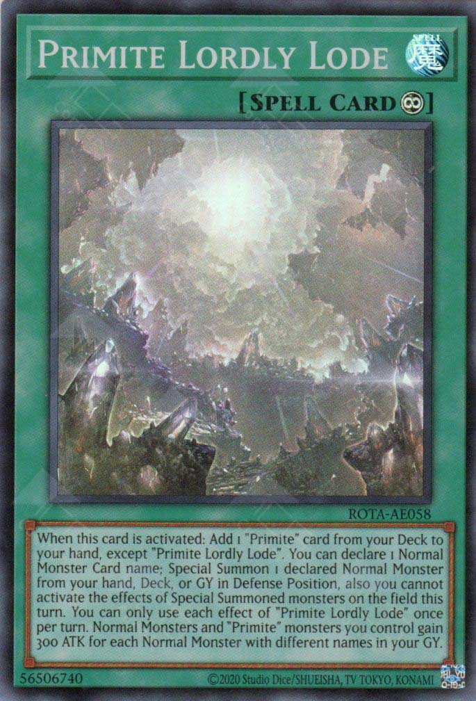 Rota-AE058 Primite Lordly Lode (SR) – TCG Corner
