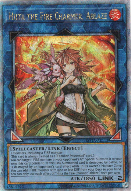 Rota-AE113 Hiita the Fire Charmer, Ablaze (QCSR)