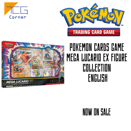 Pokemon Cards Game Mega Lucario ex Figure Collection English TCG Corner Pokemon Cards Game Mega Lucario ex Figure Collection English TCG Corner