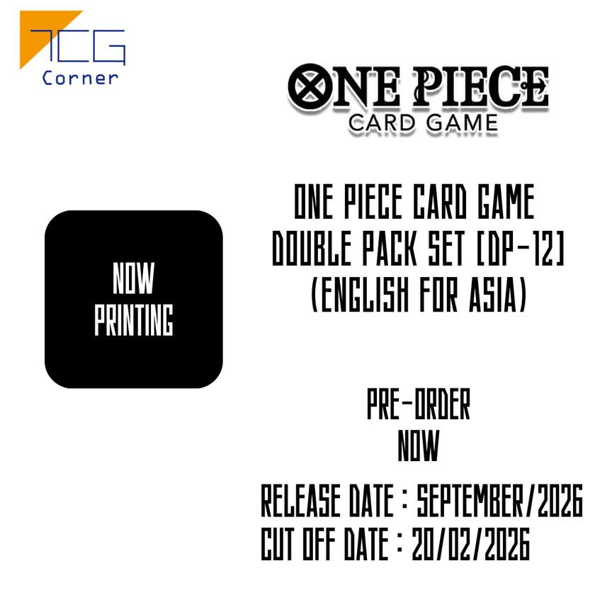 ONE PIECE CARD GAME Double Pack Set [DP-12] (ENGLISH FOR ASIA) Pre-Order