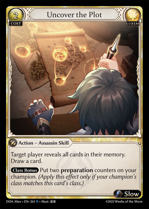 DOA Alter-265 Uncover the Plot (Rare)