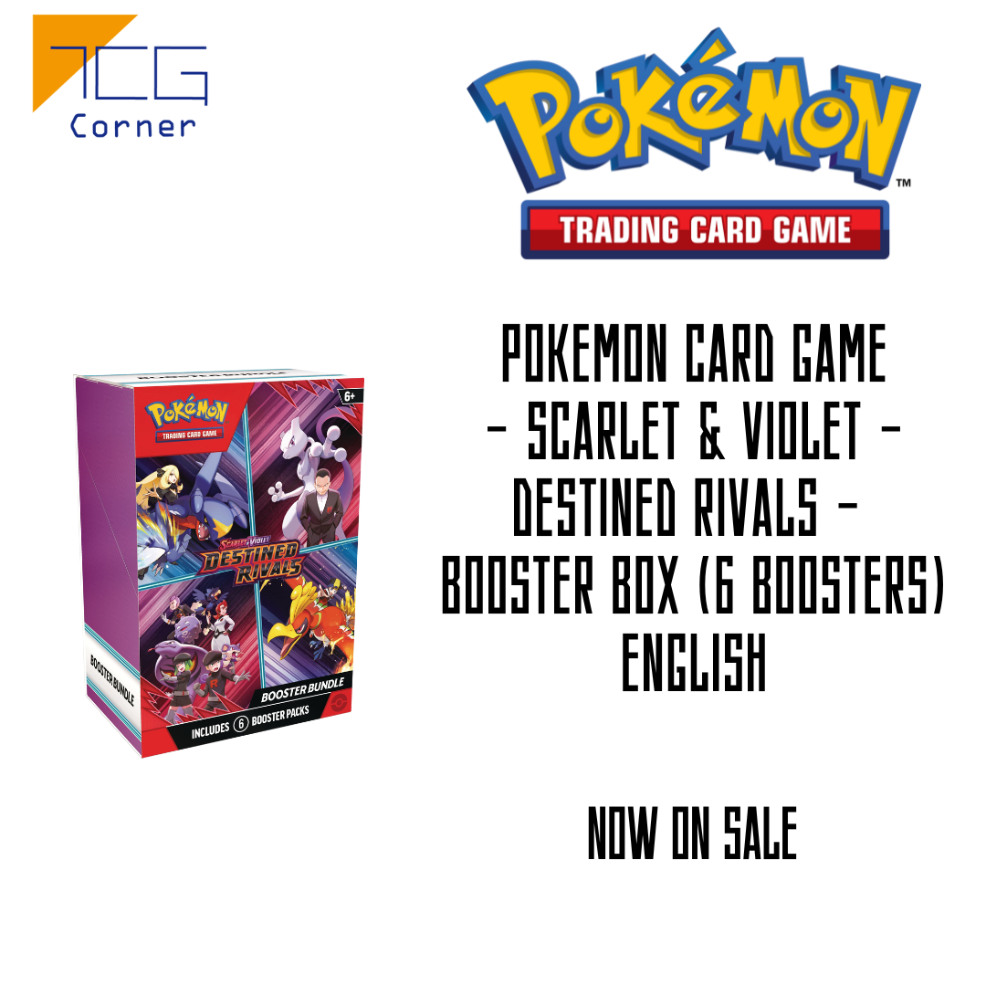 Pokemon Card Game - Scarlet & Violet - Destined Rivals - Booster Box ( TCG Corner Pokemon Card Game - Scarlet & Violet - Destined Rivals - Booster Box ( TCG Corner