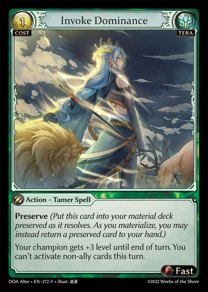 DOA Alter-272 Invoke Dominance (Rare)