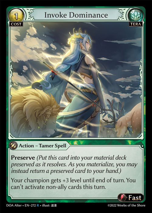 DOA Alter-272 Invoke Dominance (Rare)