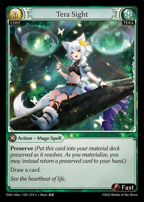 DOA Alter-274 Tera Sight (Uncommon) – TCG Corner