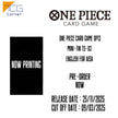 One Piece Card Game OP13 Mini-tin TS-02 English for Asia Pre-Order