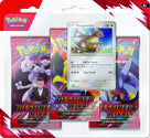 Pokemon Card Game - Scarlet & Violet - Destined Rivals - Zebsrika / Kangaskhan 3 Pack Set English