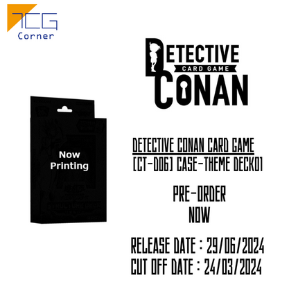 Detective Conan Card Game [CT-D06] Case-Theme Deck01 Pre-Order