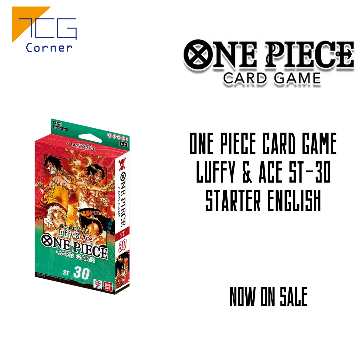 One Piece Card Game Luffy & Ace ST-30 Starter English