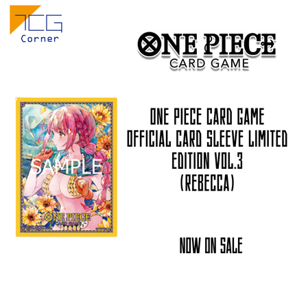 One Piece Card Game OFFICIAL CARD SLEEVE LIMITED EDITION VOL.3 (Rebecca)