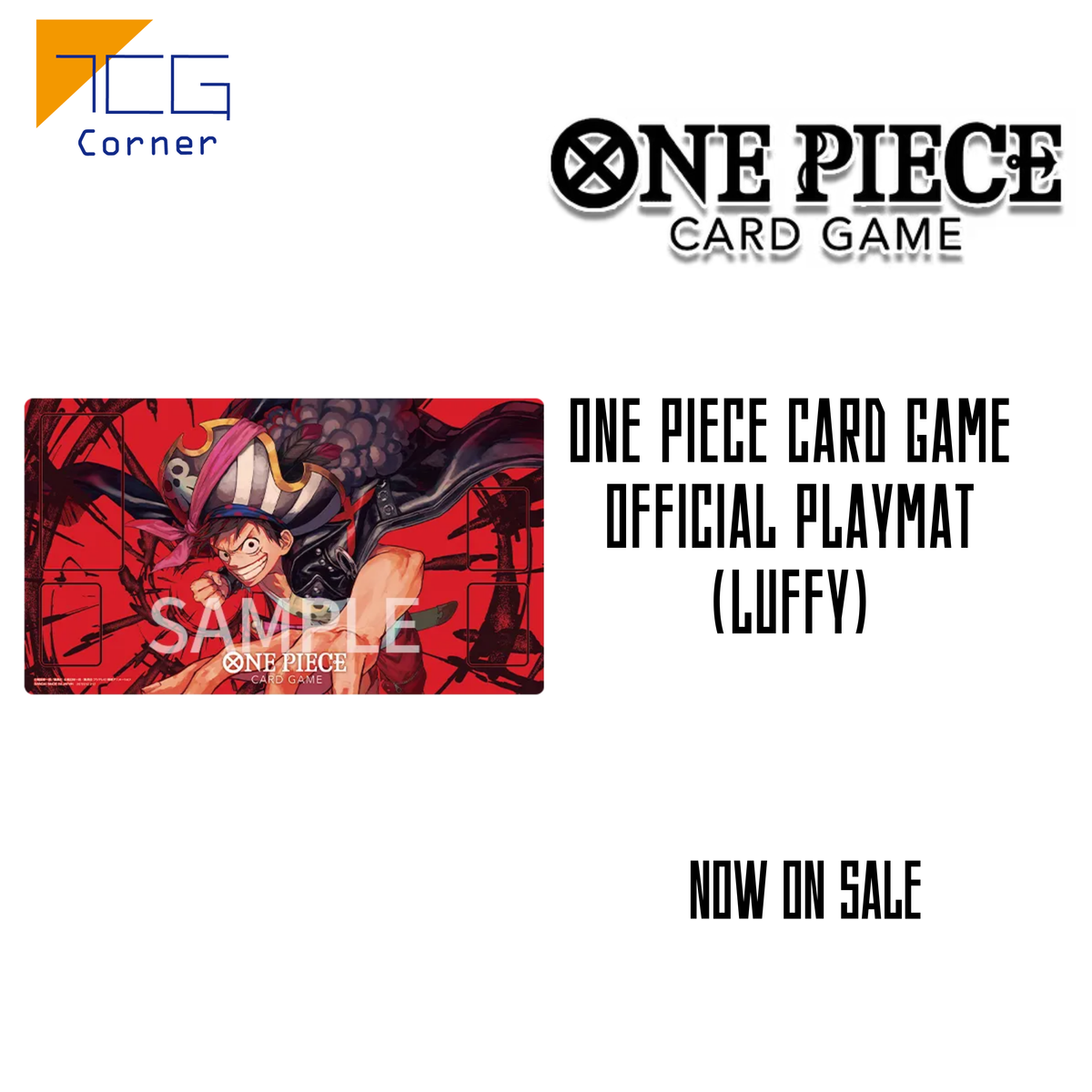 One Piece Card Game OFFICIAL PLAYMAT (Luffy)