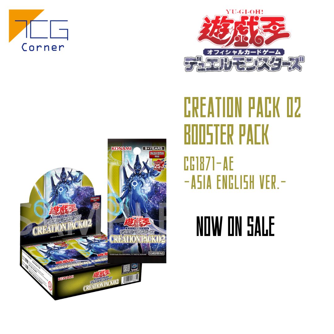 Yu-Gi-Oh! Official Card Game Booster pack - Creation Pack 02