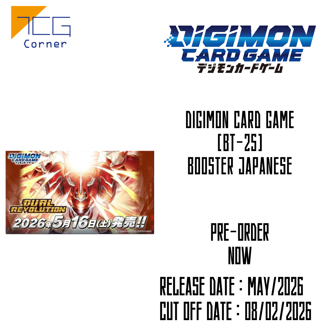 Digimon Card Game [BT-25] Booster Japanese Pre-Order