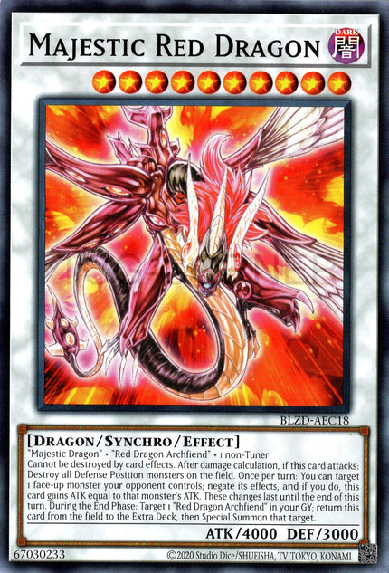 BLZD-AEC18 Majestic Red Dragon (N)