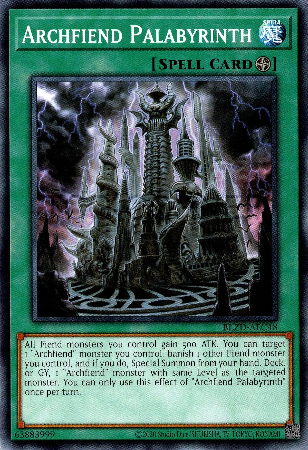BLZD-AEC48 Archfiend Palabyrinth (N)