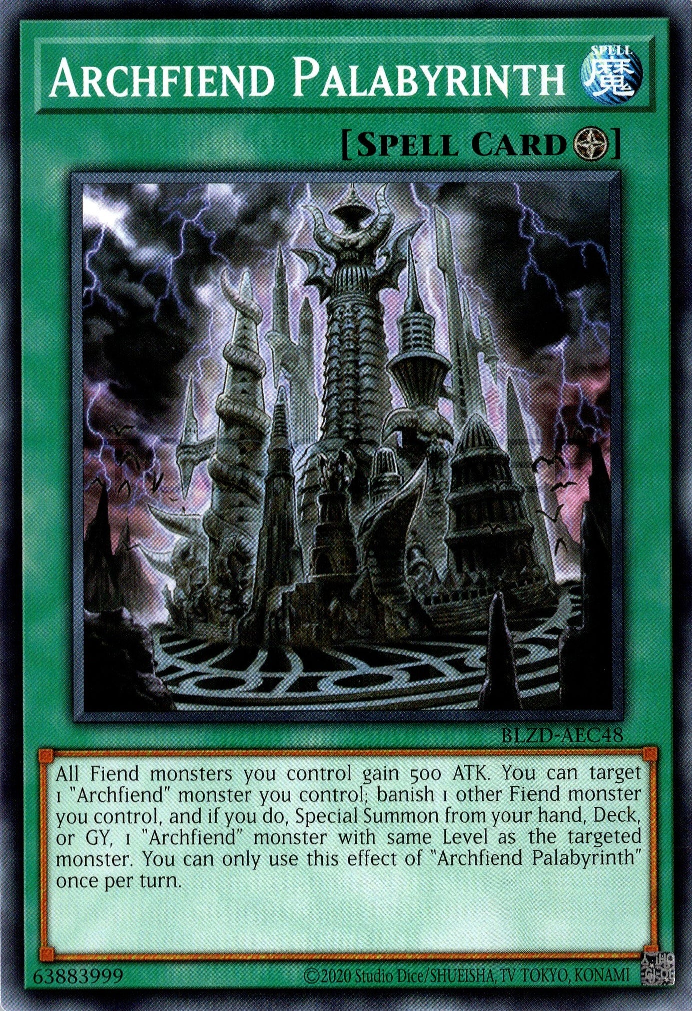 BLZD-AEC48 Archfiend Palabyrinth (N)