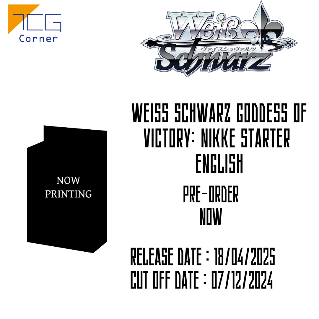 Weiss Schwarz Goddess of Victory: Nikke Starter English Pre-Order – TCG ...