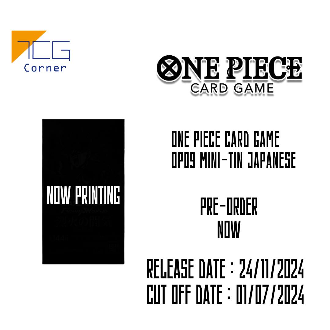 One Piece Card Game OP09 Mini-tin(Asia only) Japanese Pre-Order