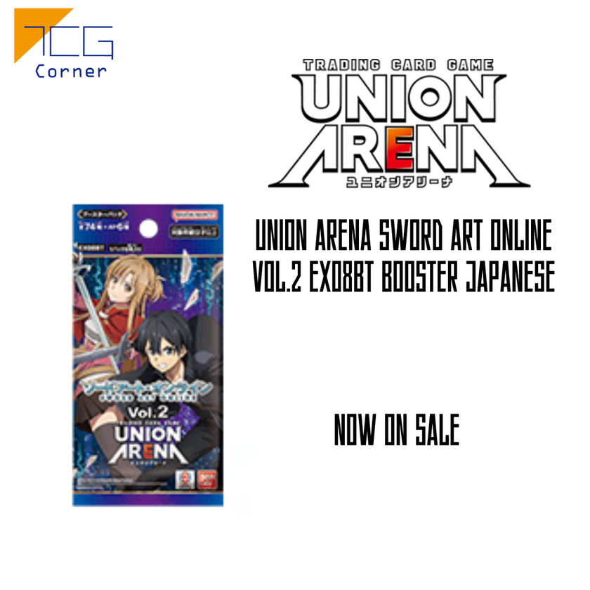 sword art online vol 2 booster box Union Arena CCG: Vol. 02 16 Packs, New Purple Color, Iconic Characters and master the art of strategy in this thrilling card game Booster Pack Sword Art Online