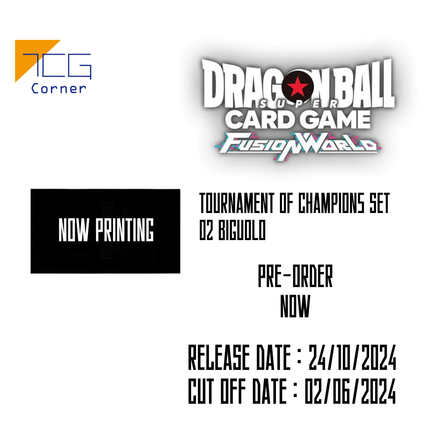 Tournament of Champions Set 02 Biguolo Pre-Order