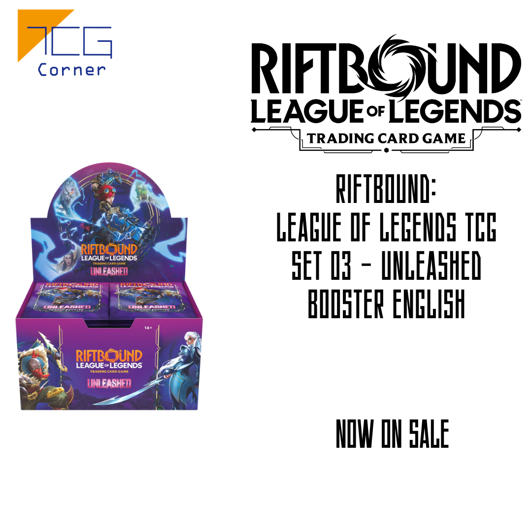 Riftbound: League of Legends TCG Set 03 - Unleashed Booster English