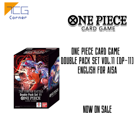 One Piece Card Game Double Pack Set Vol.11 [DP-11] English for Asia