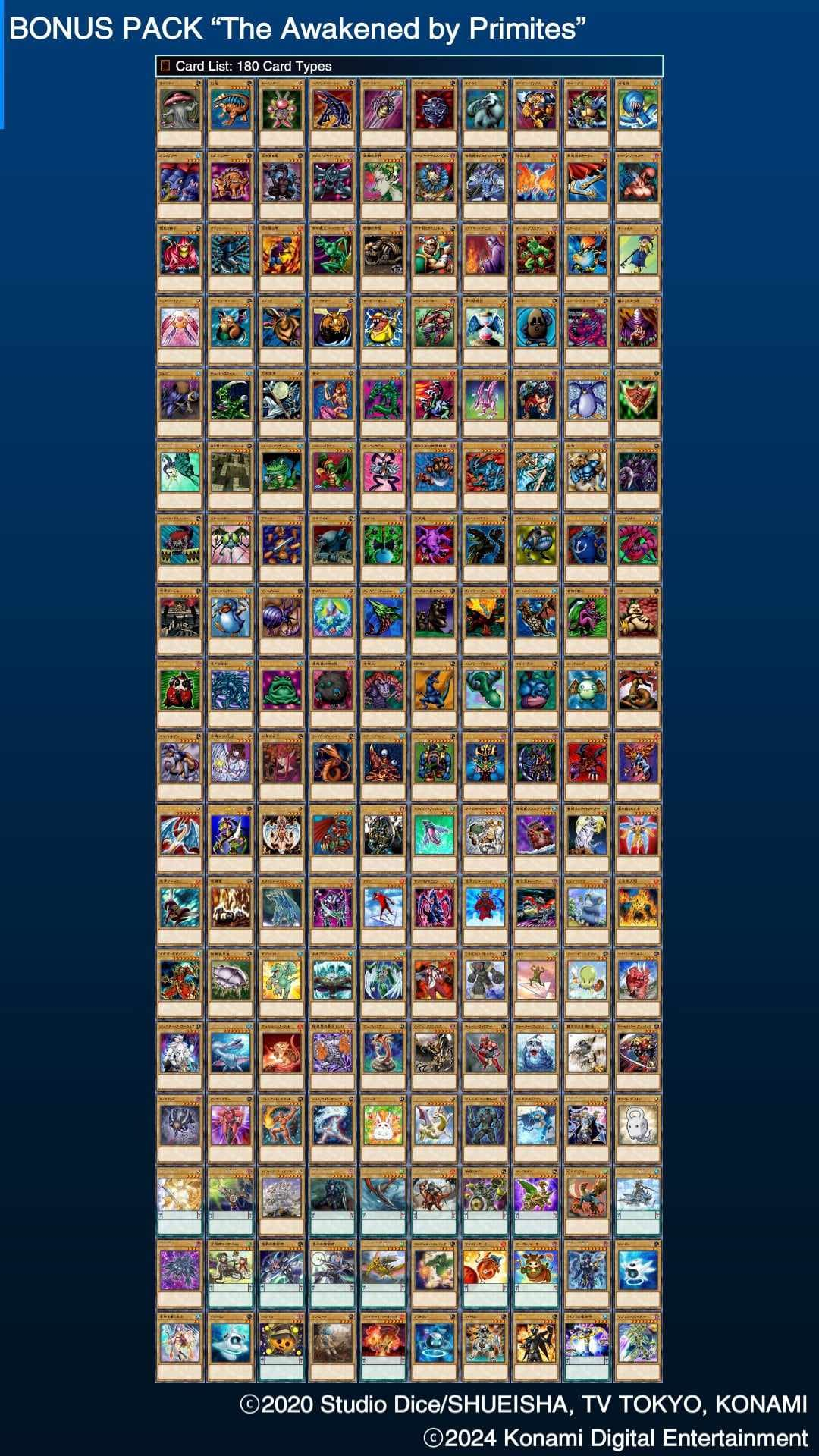 [BN01-AE] The Awakened by Primites (CASE)