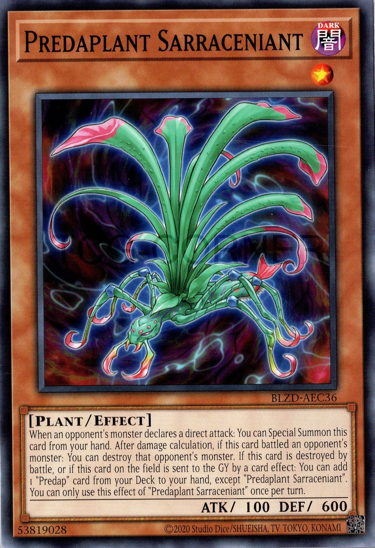 BLZD-AEC36 Predaplant Sarraceniant (N)