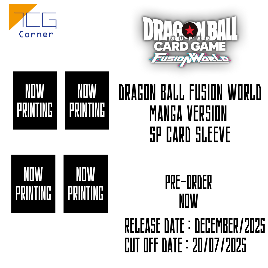 Dragon Ball Fusion World Manga version  SP card sleeve Pre-Order