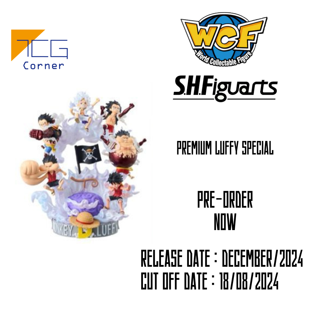 World Collectable Figure×S.H.Figuarts PREMIUM -Monkey.D.Luffy- SPECIAL Pre-Order