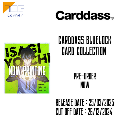 Carddass BLUELOCK Card Collection Pre-Order