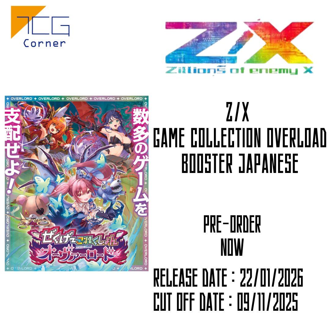 Z/X Game collection OVERLOAD Booster Japanese Pre-Order