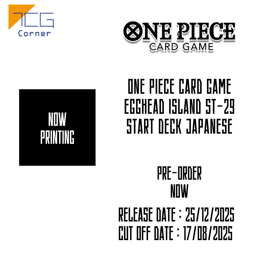 One Piece Card Game Egghead Island ST-29 Start Deck Japanese Pre-Order