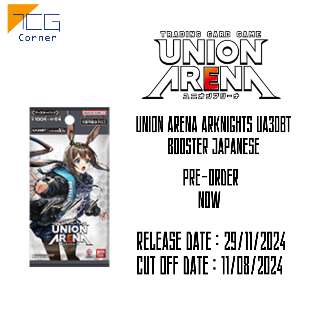 Union Arena Arknights UA30BT Booster Japanese Pre-Order