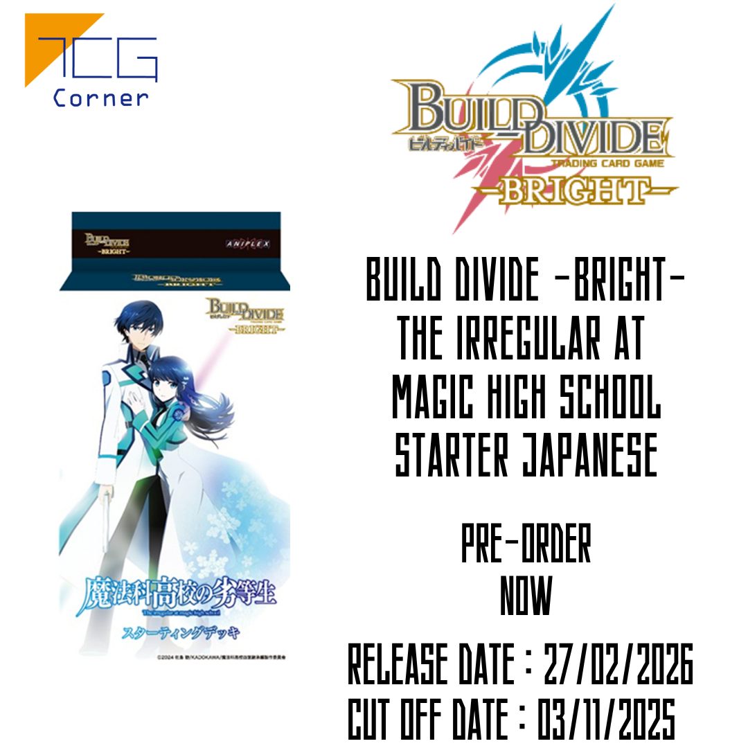Build Divide -Bright- The Irregular at Magic High School Starter Japanese Pre-Order