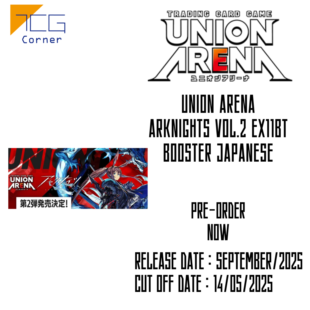 Union Arena Arknights Vol.2 EX11BT Booster Japanese Pre-Order