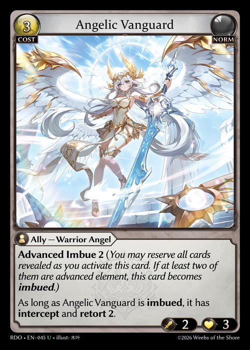 RDO-045 Angelic Vanguard (Uncommon)