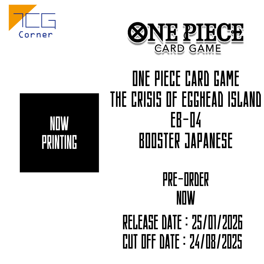 One Piece Card Game The Crisis of Egghead Island EB-04 Booster Japanese Pre-Order