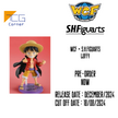 World Collectable Figure×S.H.Figuarts Monkey.D.Luffy(Tamashii Web Shop Ver.) Pre-Order