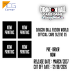 Dragon Ball Fusion World Official Card Sleeve 05 Pre-Order