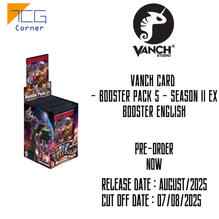 Vanch Card - Booster Pack 5 - Season II ex Booster English Pre-Order