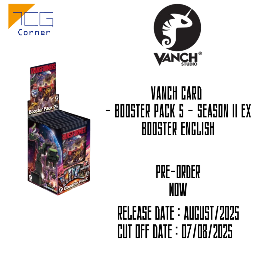Vanch Card - Booster Pack 5 - Season II ex Booster English Pre-Order