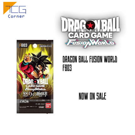 Dragon Ball Fusion World Booster Pack FB03 Japanese