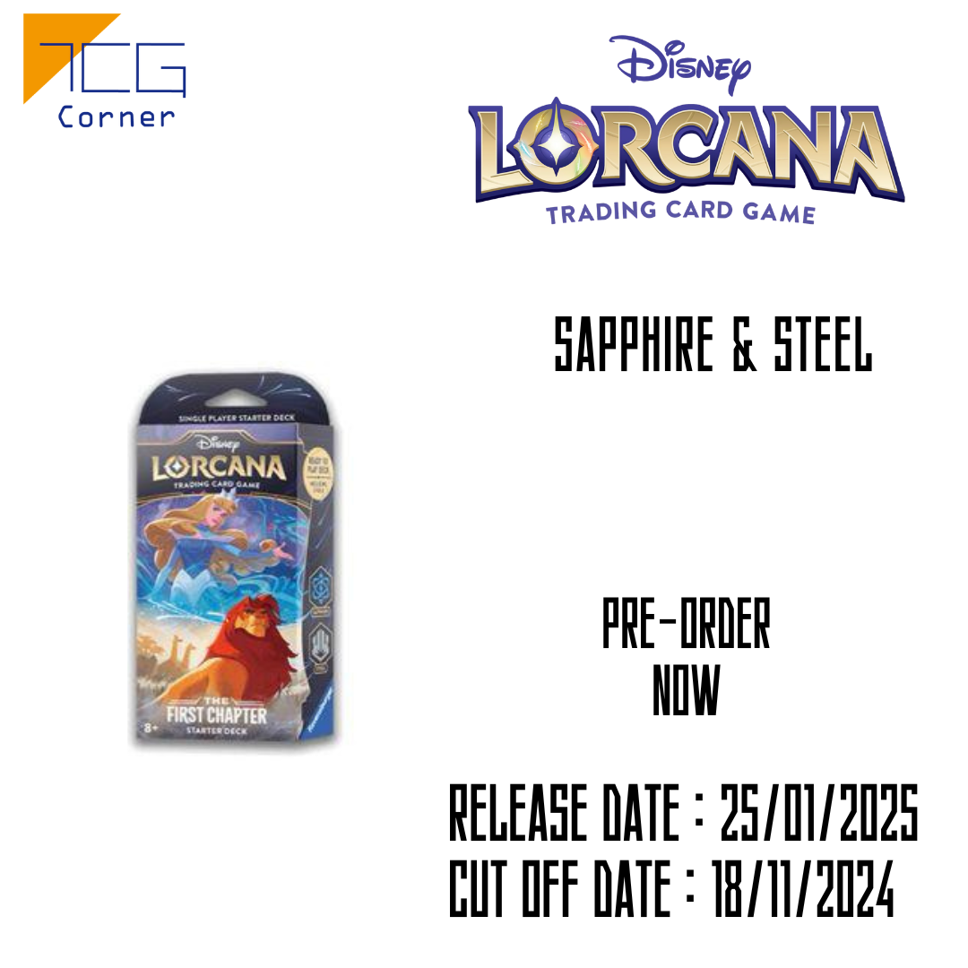 Disney Lorcana The First Chapter Starter Japanese Pre-Order – TCG Corner