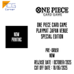 One Piece Card Game Playmat Japan Venue Special Edition Pre-Order