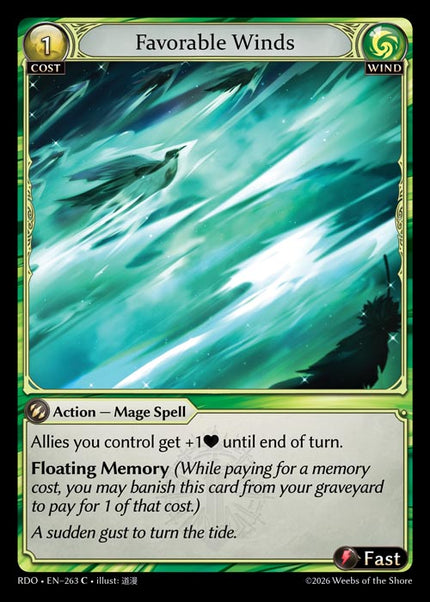 RDO-263 Favorable Winds (Common)